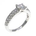 プラチナ ダイヤモンドリング 0．535ct・F・VS2・EXT H＆C
