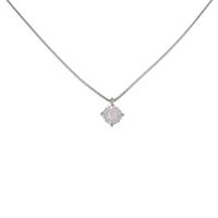 プラチナダイヤモンドネックレス 1．040ct・E・SI1・3EXT H＆C