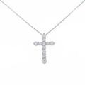 PT クロス ダイヤモンドネックレス