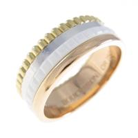 ブシュロン キャトル ホワイト スモール リング