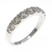 PT ハーフエタニティ ダイヤモンドリング