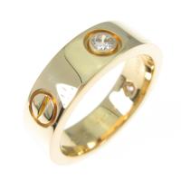 カルティエ ラブリング ハーフダイヤ