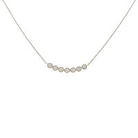 【リメイク】K18YG ダイヤモンドネックレス