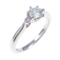 プラチナダイヤモンドリング 0．259ct・F・VS2・3EXT H＆C