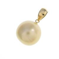 K18YG シロチョウパールペンダント