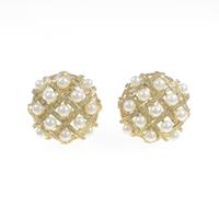 K18YG アコヤパールピアス