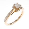 シャネル カメリア リング 0．25ct・F・VVS1・3EXT