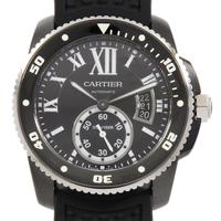 カルティエ WSCA0006 カリブル・ドゥ・カルティエ ダイバーカーボン 自動巻
