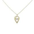 【新品】K18YGダイヤモンドネックレス 0．215ct・G・SI2・GOOD