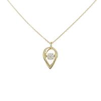 【新品】K18YGダイヤモンドネックレス 0．215ct・G・SI2・GOOD