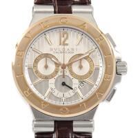 【新品】ブルガリ DGP42SGCH／DG42C6SPGLDCH ディアゴノ・カリブロ303PGコンビSSxPG 自動巻