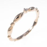 K18PG ダイヤモンドリング