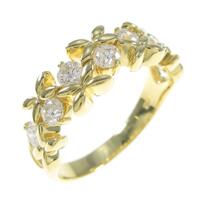 K18YG ダイヤモンドリング