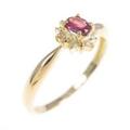 K18YG ルビーリング