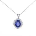 PT タンザナイトネックレス