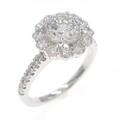 プラチナダイヤモンドリング 1．100ct・G・SI2・GOOD