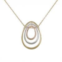 ミキモト K18スリーカラー ネックレス