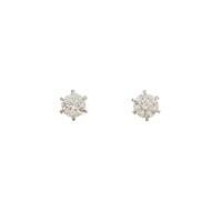 【リメイク】プラチナ／ST ダイヤモンドピアス 0．313ct・0．313ct・F・VVS2・EXT