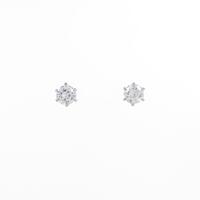 【リメイク】ST／プラチナダイヤモンドピアス 0．200ct・0．209ct・E?F・VS1・VG