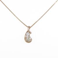 K18PG ダイヤモンドネックレス