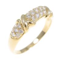 K18YG ダイヤモンドリング