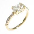【リメイク】K18YG ダイヤモンドリング 1．024ct・VLY・SI1・オーバルカット