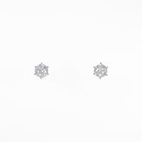 プラチナダイヤモンドピアス 0．324ct・0．333ct・E?F・SI1・VG