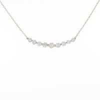 K18YG ダイヤモンドネックレス