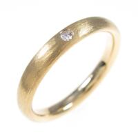 K18YG ダイヤモンドリング