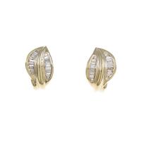 K18YG ダイヤモンドピアス