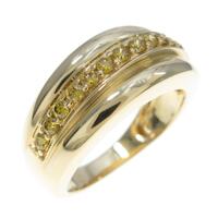 14KTYG ダイヤモンドリング