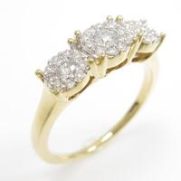 750YG／750WG ダイヤモンドリング