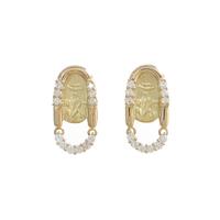 750YG／K18YG ダイヤモンドピアス