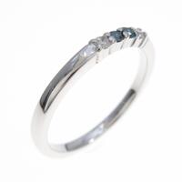 K14WG ダイヤモンドリング