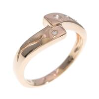 K18PG ダイヤモンドリング