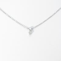 K18WG ダイヤモンドネックレス