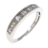 K18WG ダイヤモンドリング