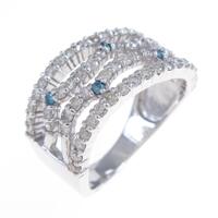 K18WG ダイヤモンドリング