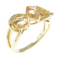 K18YG インペリアルトパーズ