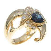 K18YG サファイヤリング