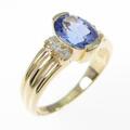 K18YG タンザナイトリング