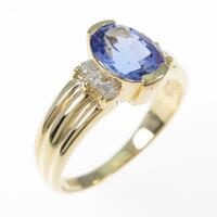 K18YG タンザナイトリング