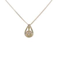 K18YG ダイヤモンドネックレス