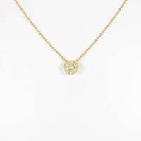 K18YG ダイヤモンドネックレス