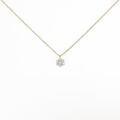 K18YG ダイヤモンドネックレス 0．296ct・H・SI1・GOOD