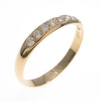 K18YG ダイヤモンドリング