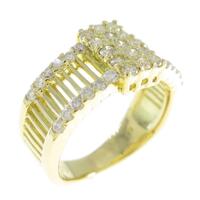 K18YG ダイヤモンドリング