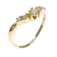 K18YG ダイヤモンドリング