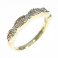 K18YG ダイヤモンドリング