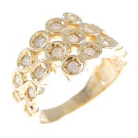 K18YG ダイヤモンドリング